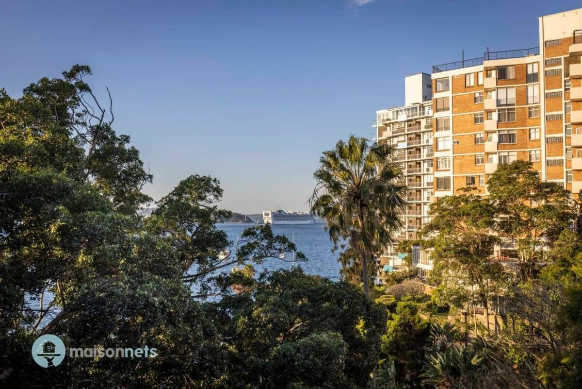 Studio Apt With Parking Balcony & Water Views 시드니 외부 사진